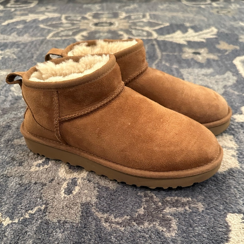 UGG Classic Ultra Mini Water-Resistant Booties